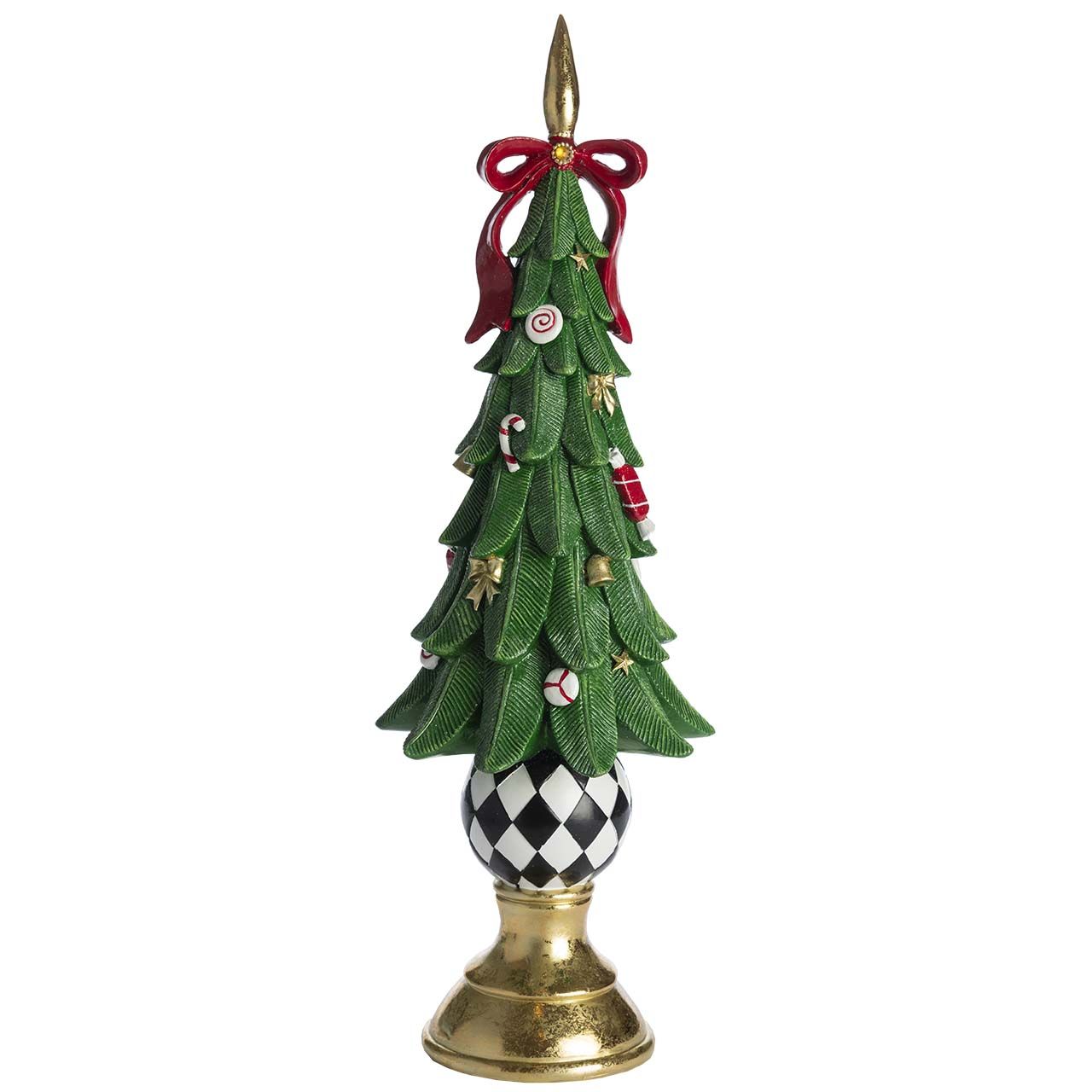 ALBERO NATALIZIO IN RESINA H. 59